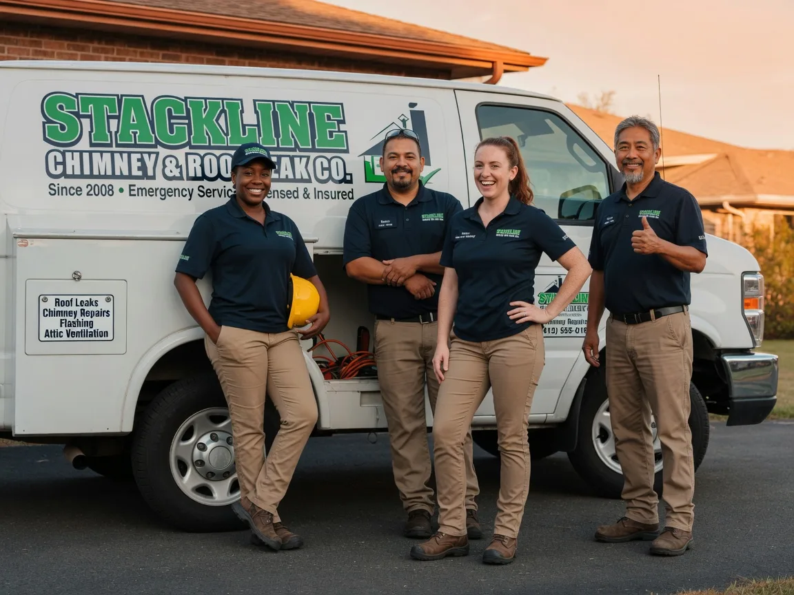 Chimney flashing repair company in Canton, MA